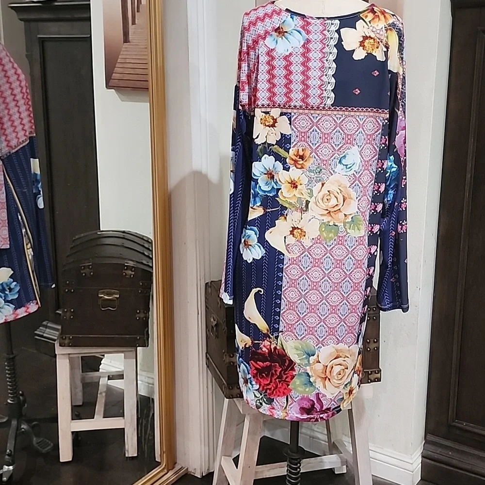 Nwt Johnny Was dress size M - Picture 7 of 10